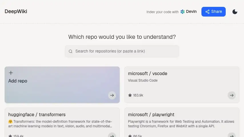 DeepWiki 预览