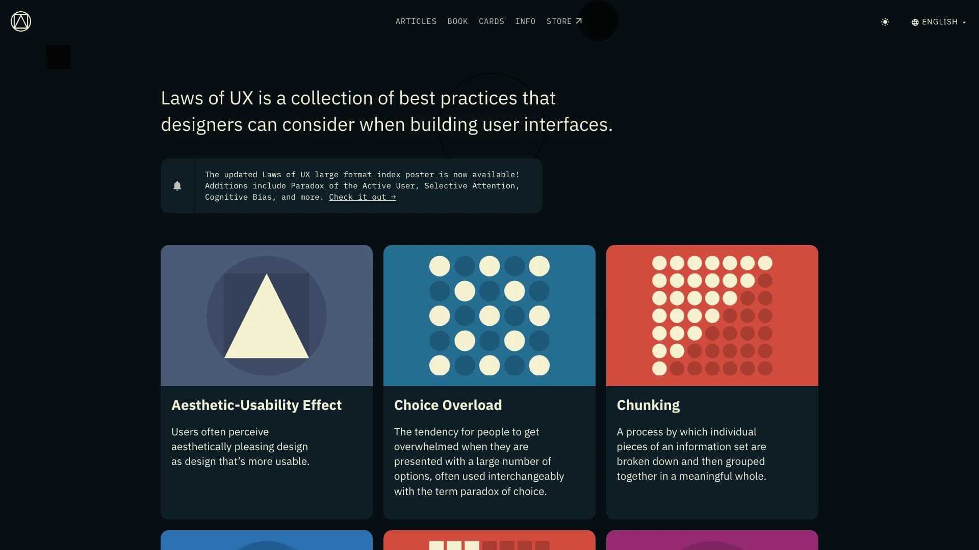 Laws of UX 截图