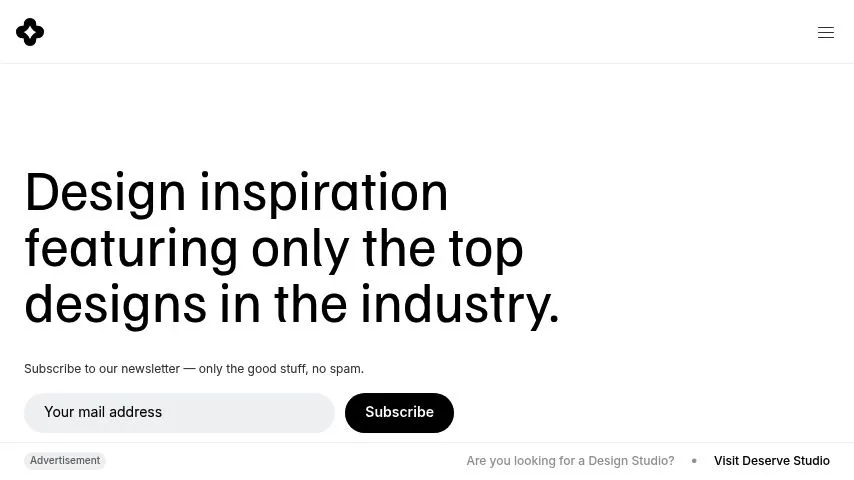 Pure Landing Page 预览
